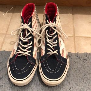 Vans High Tops America Themed